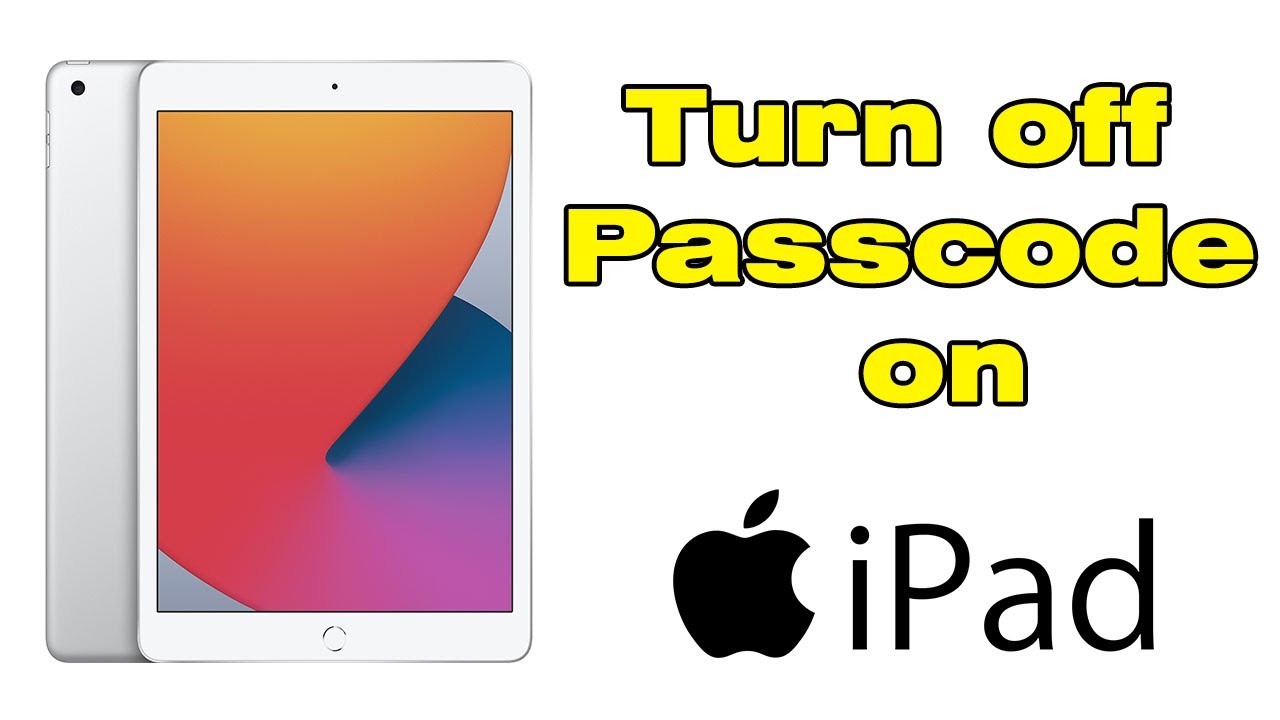 How To Take Passcode Off IPad Turn Off Passcode On IPad YouTube How To Take Passcode Off IPad Turn Off Passcode On IPad YouTube