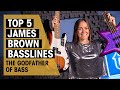 Top 5 James Brown Bass Lines | Bootsy Collins | Julia Hofer | Thomann