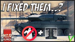 I Sorta Fixed The Ghost Shell Problem... | Leopard 2A6 and 2A5 Gameplay - War Thunder