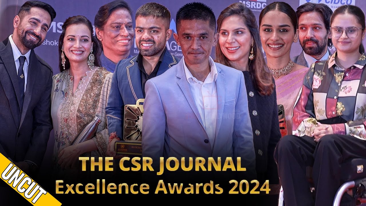 UNCUT - The CSR Journal Excellence Awards 2024 | Sunil Chhetri, Upasana ...