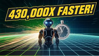 Robots Trained 430,000 Times FASTER Than Reality in Simulation!