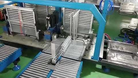 Unicore core cutting machine with automatic stacking