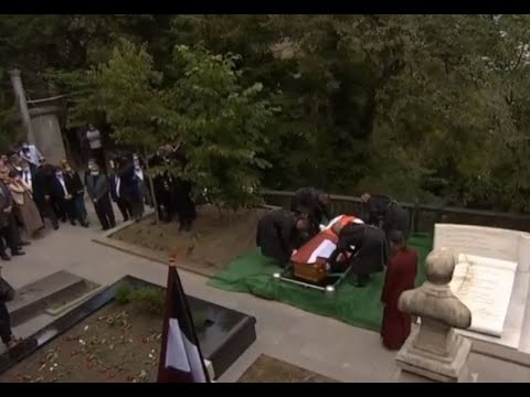 გენერალ გიორგი კვინიტაძის ნეშტი სამხედრო პატივით დაკრძალეს