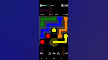 How To Solve Flow Free Blue Pack Level 22 5x5 Board Easy Walk Through Solution Walkthrough