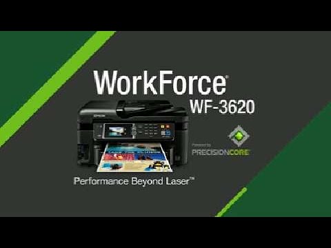 Epson WorkForce WF-3620 All-in-One Printer | Powered by PrecisionCore