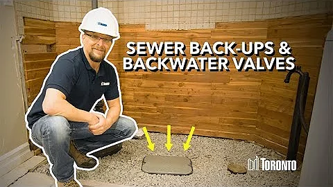 8. Sewer back-ups and backwater valves