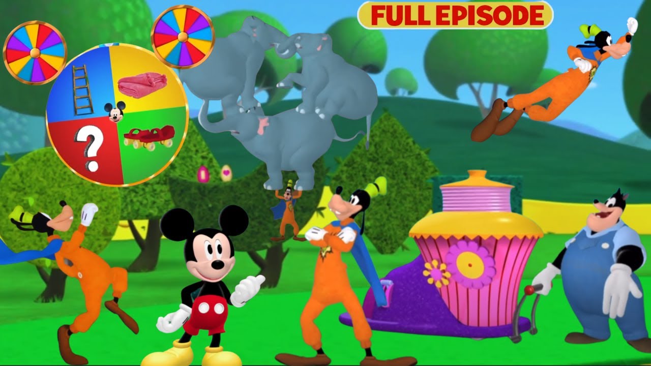 Mickey mouse clubhouse | Goofy Is A Super Hero | Oh toodles Compilation ...