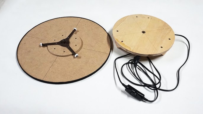 How To Make Motorized Turntable 