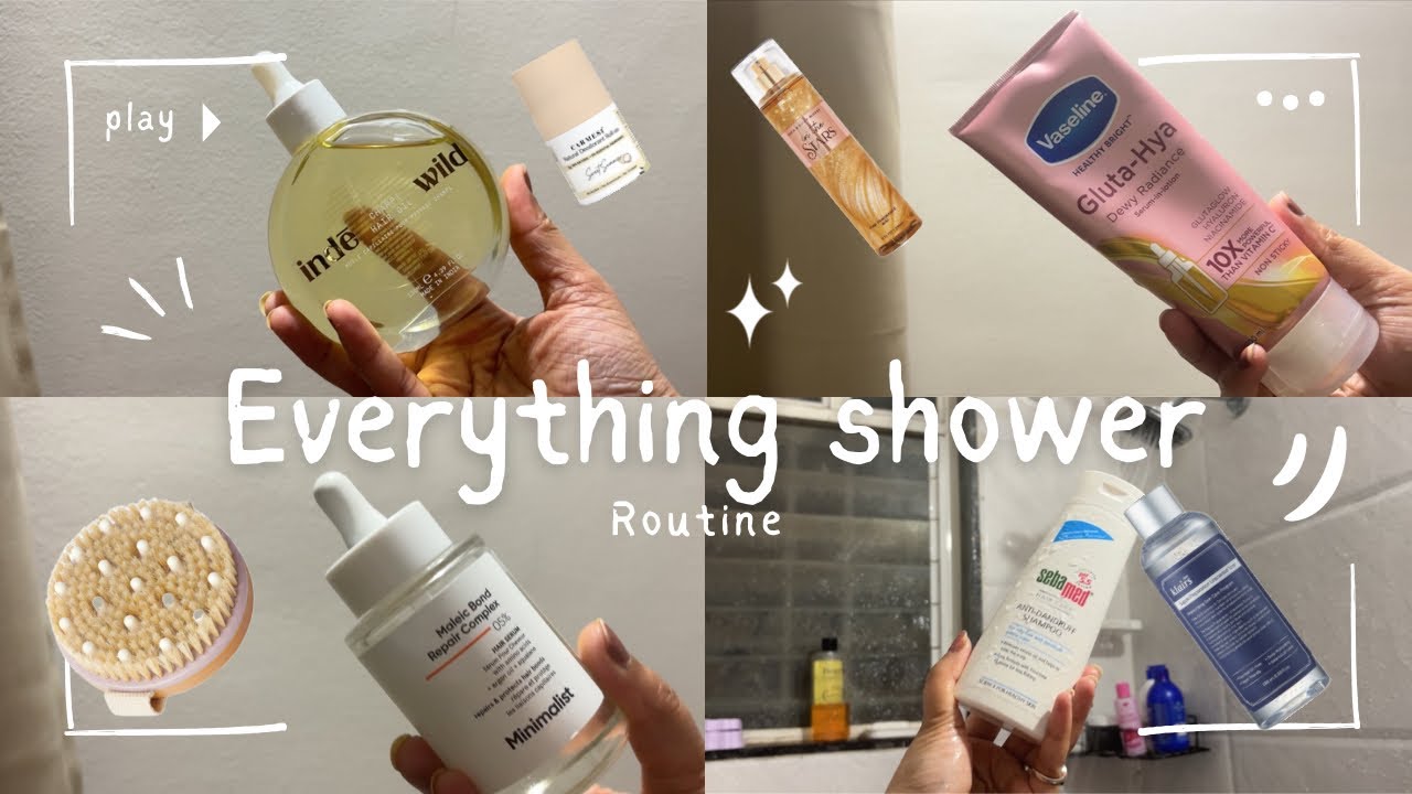 Ultimate Everything Shower Routine 🚿 | Full Body & Hair Care Pamper ...