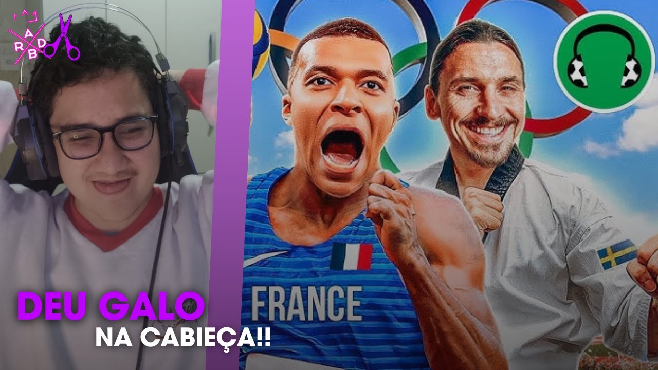 ⚽️🎧 ADRYANDBR REAGE: ♫ E SE OS JOGADORES FOSSEM ATLETAS OLÍMPICOS  (FUTPARÓDIAS)
