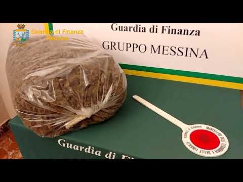 Messina, sequestrati oltre 5 kg di marijuana