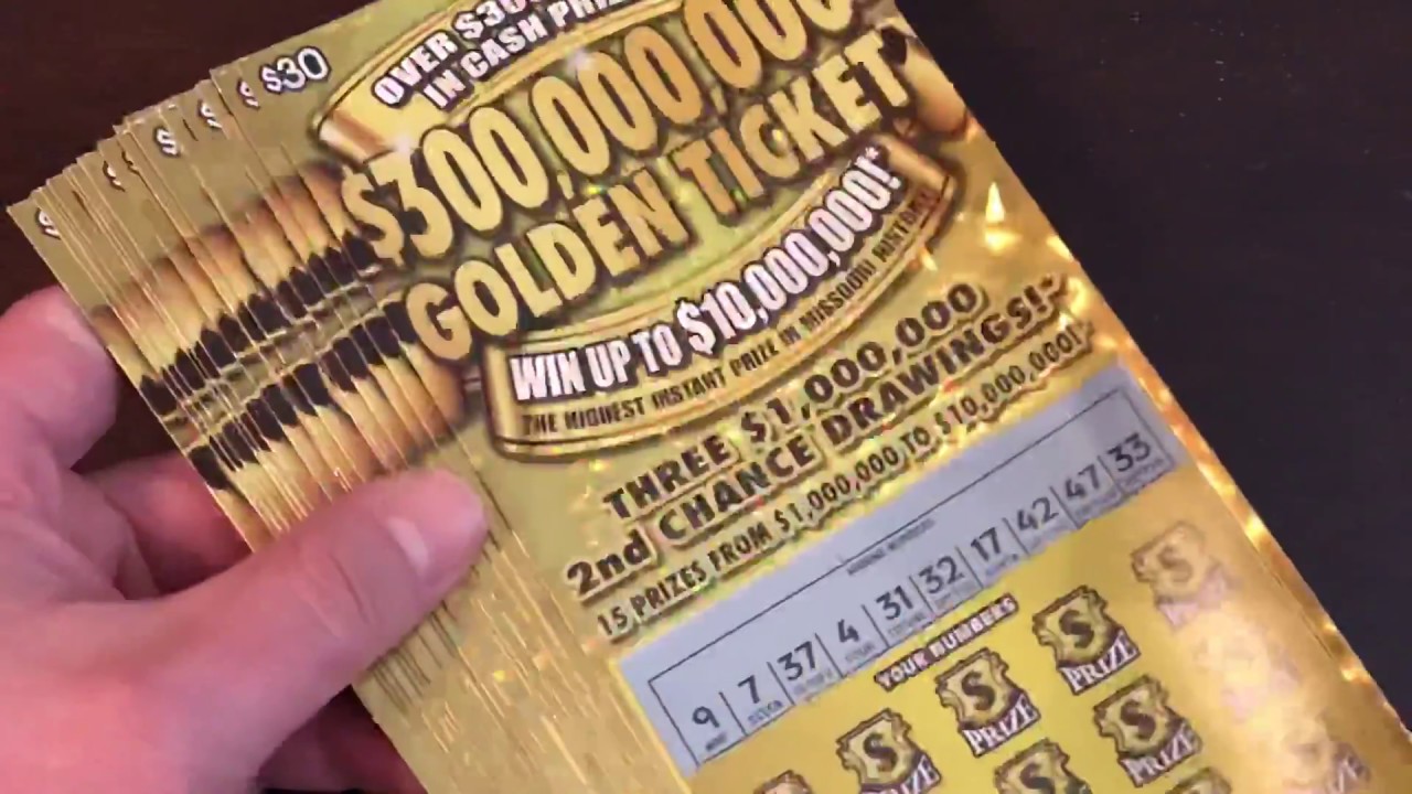 FULL PACK OF 30 MISSOURI LOTTERY SCRATCH OFFS!!! GOOD LUCK RED TEAM