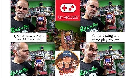 Elevator Action by MyArcade $24.99 unboxing and review