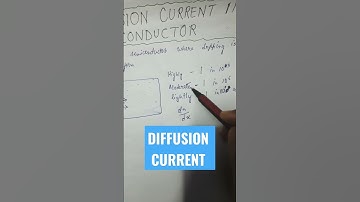 DIFFUSION CURRENT #electrical #engineering #engineer #gate #ies #analog #semiconductor #current