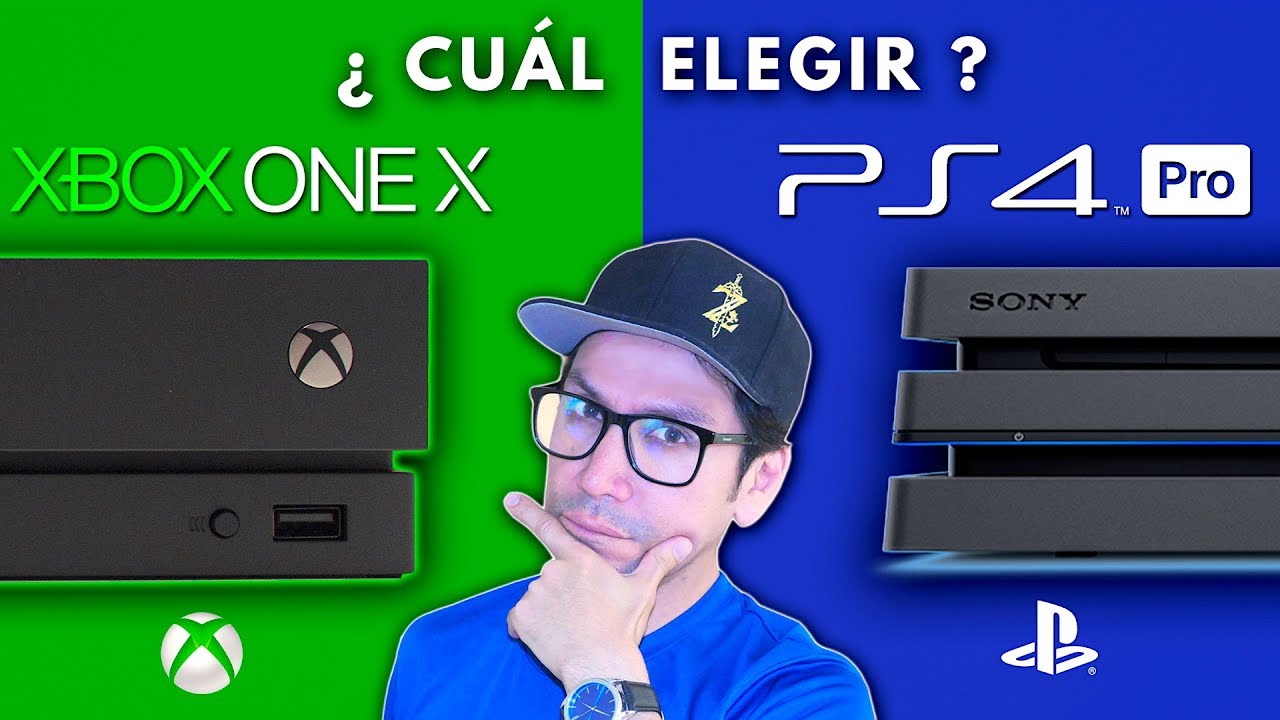 paso Sábana Supone XBOX ONE X vs PS4 PRO ¿ Cuál Elegir ? - Los 4 Aspectos que Debes Tomar en  Cuenta. - YouTube