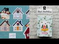 Graupappe Buch Verpackung für Karten zum verschenken Stampin‘ Up! Spaß im Schnee