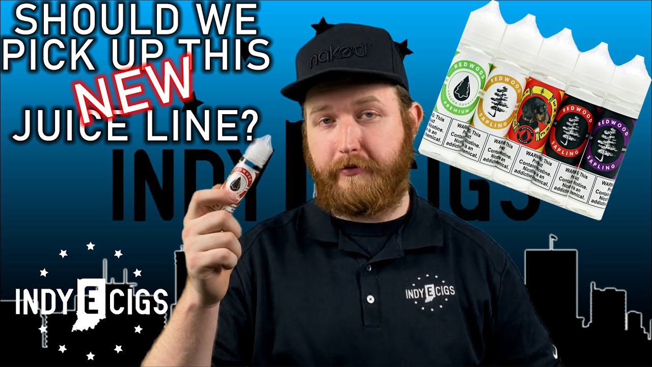 Trying a NEW JUICE LINE! Redwood Eliquid!