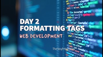 Day 2: HTML Text Formatting & Unpaired Tags Explained | Learn Center, Bold, Italic, Mark, Sup, Sub