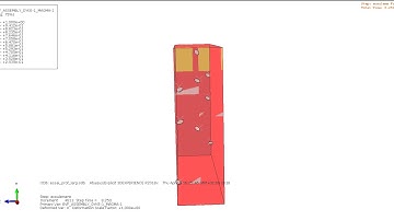 Simulation Abaqus 2018 n°2 Interaction solide/fluide