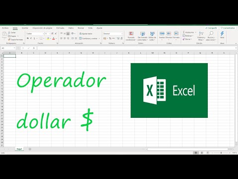 Cómo usar el SÍMBOLO DOLAR $ en EXCEL fácil / TUTORIAL EXCEL 2020