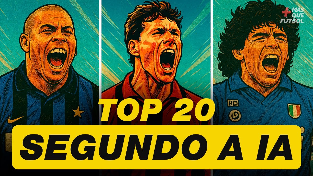 TOP 20 MELHORES JOGADORES DA HISTÓRIA — Escolhidos pela IA