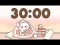30 Minute Timer 🐱 Study Timer for Classroom Focus Mp3 Song