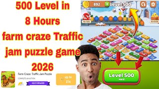Level 500 π± Farm Craze Traffic Jam Full Solution 2026