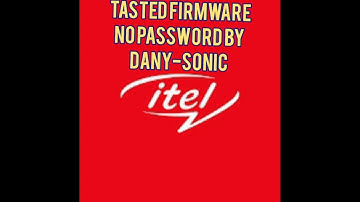 Itel it663 tasted firmware, it