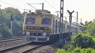 Dangerous Wap7 Locomotive Leads Bolpur Shantiniketan Express & Wap4 Howrah Intercity Express 