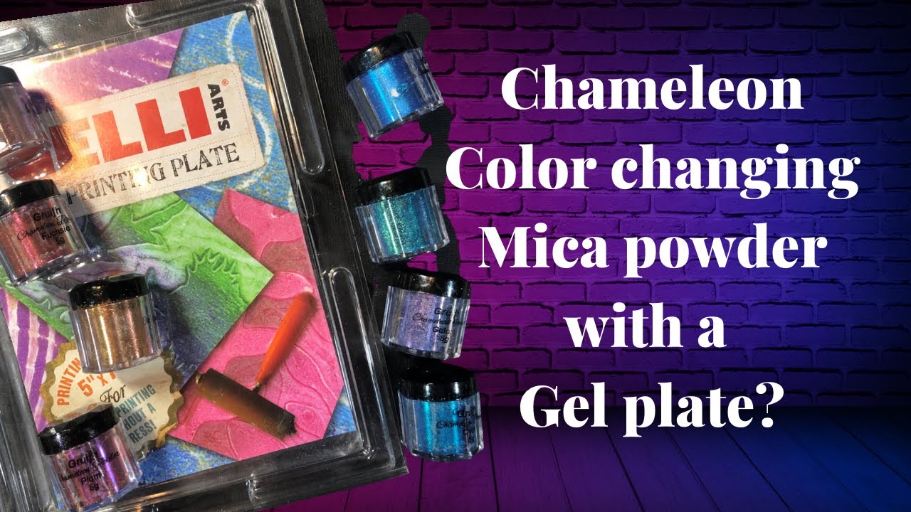 Creative ways to use Chameleon color changing mica powders 