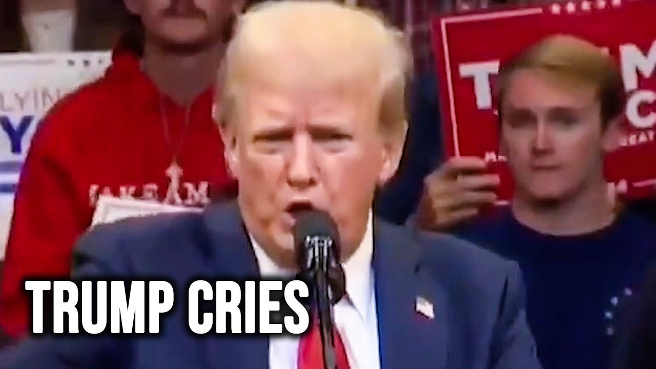 Deteriorating trump falls hard with epic misstep on stage