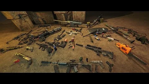 Unity Asset Store Pack - 34 FPS animated weapons (Download link in description)