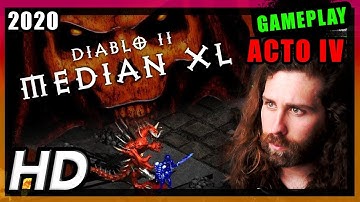 😈 DIABLO II LOD HD (ACTO 4 Diablo) Remastered Mod MEDIAN XL Gp ESPAÑOL