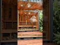Shipping Container Sauna Ready for Use!   #containerconversion #shippingcontainer