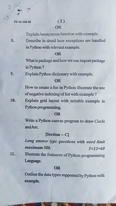 PG MSC COMPUTER SCIENCE 2nd semester previous question paper 2023-24 ...
