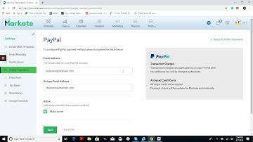 How to Setup Online Payments