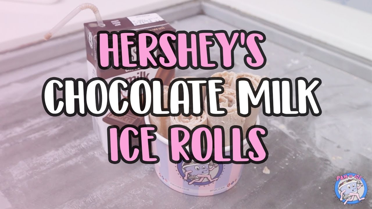 HERSHEY'S CHOCOLATE MILK ICE ROLLS | HOW IT'S MADE