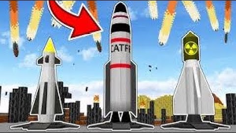 2025 How to launch missile in hbms nuclear tech mod #minecraft