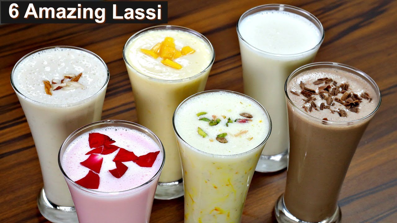 ६ तरीके की ठण्डी लस्सी गर्मियों के लिए | 6 Lassi Recipe | Lassi Recipe | Summer Drink | Kabita | Kabita Singh | Kabita