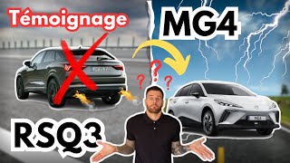 Témoignage : De RSQ3 à Une MG4 100% Électrique ! Pourquoi ?!