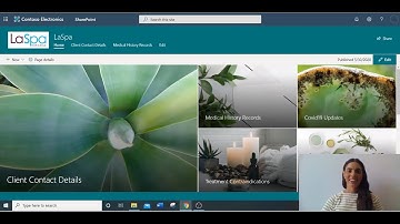 How to build a SharePoint Online Communication site - Landing Page