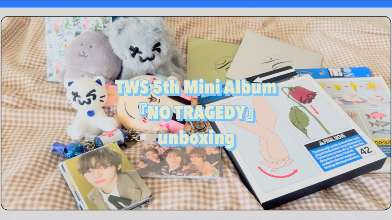 TWS】TWS 5th Mini Album『NO TRAGEDY』【unboxing】 - YouTube