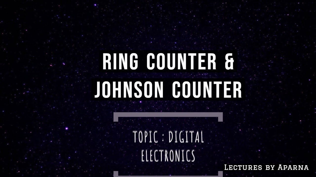 Johnson's Counter (Twisted/Switch Tail Ring Counter) - YouTube