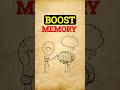 Boost Your Memory in few Seconds | Student Study Hack📚#shorts