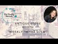 Antique Store Booth - Weekly What Sold | Profitable Items to Resell