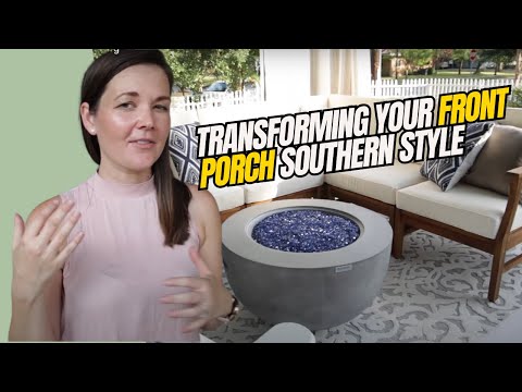 How to Style A Southern Front Porch | Catherine Arensberg