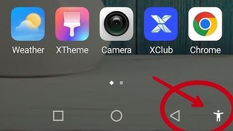 Human icon on screen infinix smart 6 plus, how to remove man icon on screen button