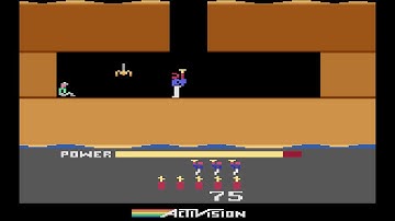 H.E.R.O. Atari 2600 Gameplay - Activision