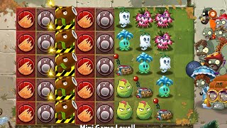 PVZ 2 Survival - Protect to 5 Coconut Cannon Of Te Attack Zombies Traps Plants Vs Zombies 2