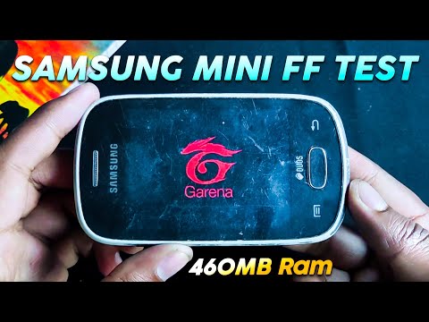Let's Try To Open Free Fire Game In Samsung Mini